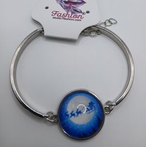 Christmas Night Santa Bracelet